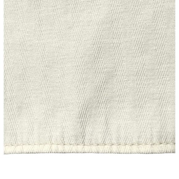 Ralph Lauren Tablecloth Oblong 80 x 56 Light Creamy Beige Cotton Blend Weave - Picture 3 of 8